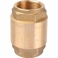 SVC-0011-000032 STOUT 1 1/4" Клапан обратный пружинный муфтовый с металлическим седлом
