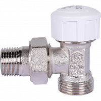 SVT-0002-100015 STOUT Клапан термостатический угловой, 1/2" х 3/4"ЕК