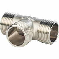SFT-0018-121212 STOUT Тройник НН никелированный 1/2X1/2X1/2