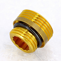 Ниппель НН 1/2"х3/4"EK с прокл. O-RING Uni-Fitt (199E2300) для радиатор.узлов под евроконус