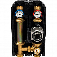 SDG-0007-003202 STOUT Насосная группа с 3-х ходовым приводным смесителем 1 1/4" с насосом Grundfos UPSO 32-65 DN 32