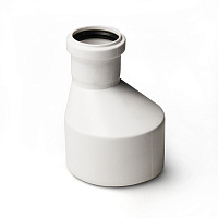 переход PP кан.D-40/32 (эксцентр.) Stilte белый