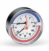 Термоманометр аксиал. TMAX 1/2" 6 бар( 03,32,006)