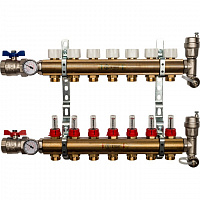 Колл. группа 7 вых.1"-3/4 лат. с расходомер. SMB 0473 000007 STOUT