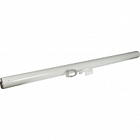 SCA-6010-002000 STOUT Элемент дымохода  O60/100 труба коаксиальная 2000 мм п/м, уплотнения и хомут в комплекте (лого),групповая упаковка 9 шт.