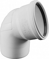 11234541001(123454-001) REHAU RAUPIANO PLUS Отвод диам. 110 на 67° для канализационных труб