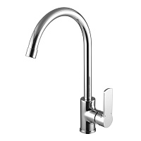 LM1505C Grace Смеситель для кухни с высоким поворотным изливом, хром