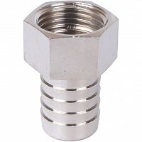 SFT-0066-001218 STOUT Штуцер ВР никелированный 1/2"x18