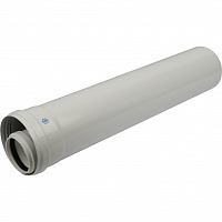 SCA-8610-000500 STOUT Элемент дымохода конденсац. труба  500 мм DN60/100 м/п PP-FE
