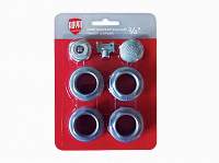 Универс. компл. д/рад. 3/4" (пробки+маевс) Royal Thermo серебр.