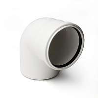 отвод PP канализ.D 40 (90) Stilte белый