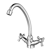 Смеситель Lemark Contour LM7404C для кухни с высоким поворотным изливом