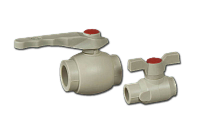 шаровый кран из PPRC D-32 FV plast