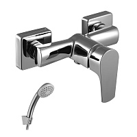 LM1603C Factor Смеситель для душа с аксессуарами, хром