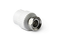 Муфта с мет. вставк. с нак. гайкой 25х3/4" (вн. р.) PRO AQUA