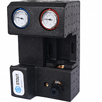 SDG-0007-002001 STOUT Насосная группа с 3-х ходовым приводным смесителем 3/4" без насоса