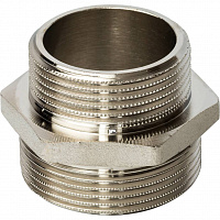 SFT-0004-112114 STOUT Ниппель НН переходной никелированный 1"1/2X1"1/4