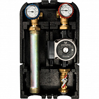 SDG-0001-002502 STOUT Насосная группа с прямым контуром 1" с насосом Grundfos UPSO 25-65 в теплоизоляции