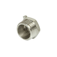 Заглушка НР 1/2" с контр.отв VRT