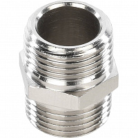 SFT-0004-003838 STOUT Ниппель HH никелированный 3/8