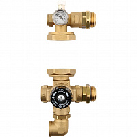 SDG-0020-001000 STOUT Насосно-смесительный узел с термостатическим клапаном, без насоса
