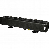 SDG-0016-005004 STOUT Стальной распределительный коллектор 4 отопительных контура. В теплоизоляции DN 32