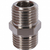 SFT-0004-001414 STOUT Ниппель HH никелированный 1/4