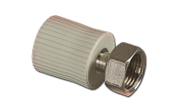 муфта с накидной гайкой D-G 32-1 серый  FV plast