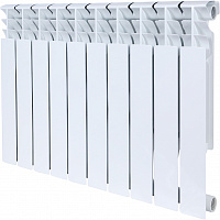 ROMMER Plus BM 500 10 секций радиатор биметаллический (RAL9016)