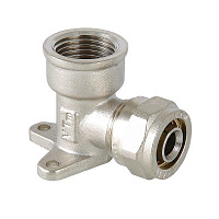 Угольник с вн.р.20х3/4 с крепл. мп VALTEC
