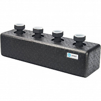 SDG-0016-004002 STOUT Стальной распределительный коллектор 2 отопительных контура. В теплоизоляции DN 25