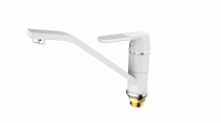 SL123W-004F-25 Смеситель для кухни белый РМС