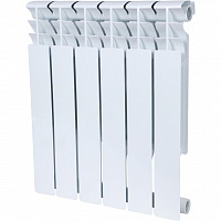 ROMMER Plus BM 500 6 секций радиатор биметаллический (RAL9016)