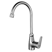 LM1705C Shape Смеситель для кухни с высоким поворотным изливом, хром
