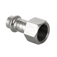 Соединитель нерж.сталь с вн.р. пресс 28х1" VTi.902.I.002806