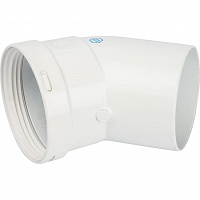 SCA-0080-000045 STOUT Элемент дымохода отвод 45° п/м DN80