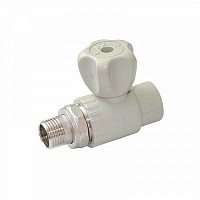 Шаровый кран для радиатора прямой 20-1/2" FV plast