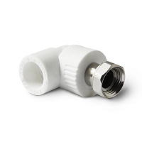 Угольник с накидной гайкой 20х1/2" PRO AQUA