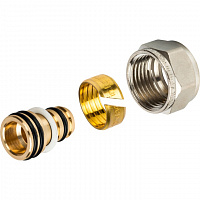 Фитинг компрессионный для труб PEX-AL-PEX 16х2,0х1/2 SFC-0022-001620